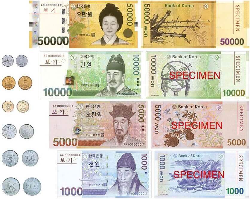 South-Korea-Money