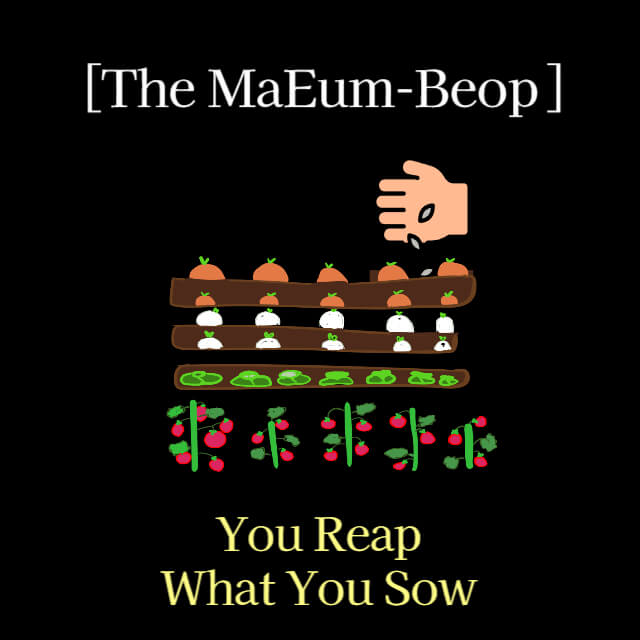 You Reap What You Sow-The MaEumBeop
